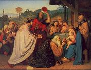Friedrich Johann Overbeck The Adoration of the Magi 2 Sweden oil painting reproduction